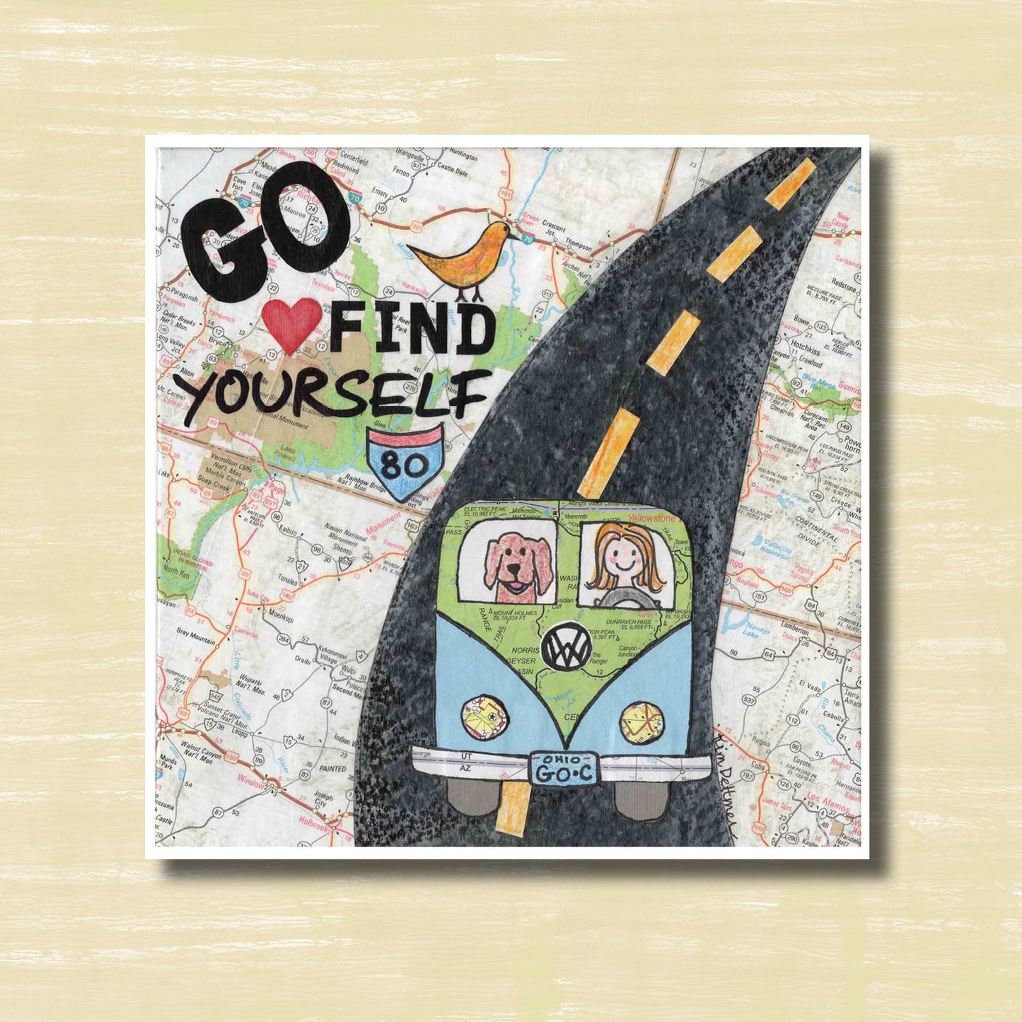 Go Find Yourself (print)