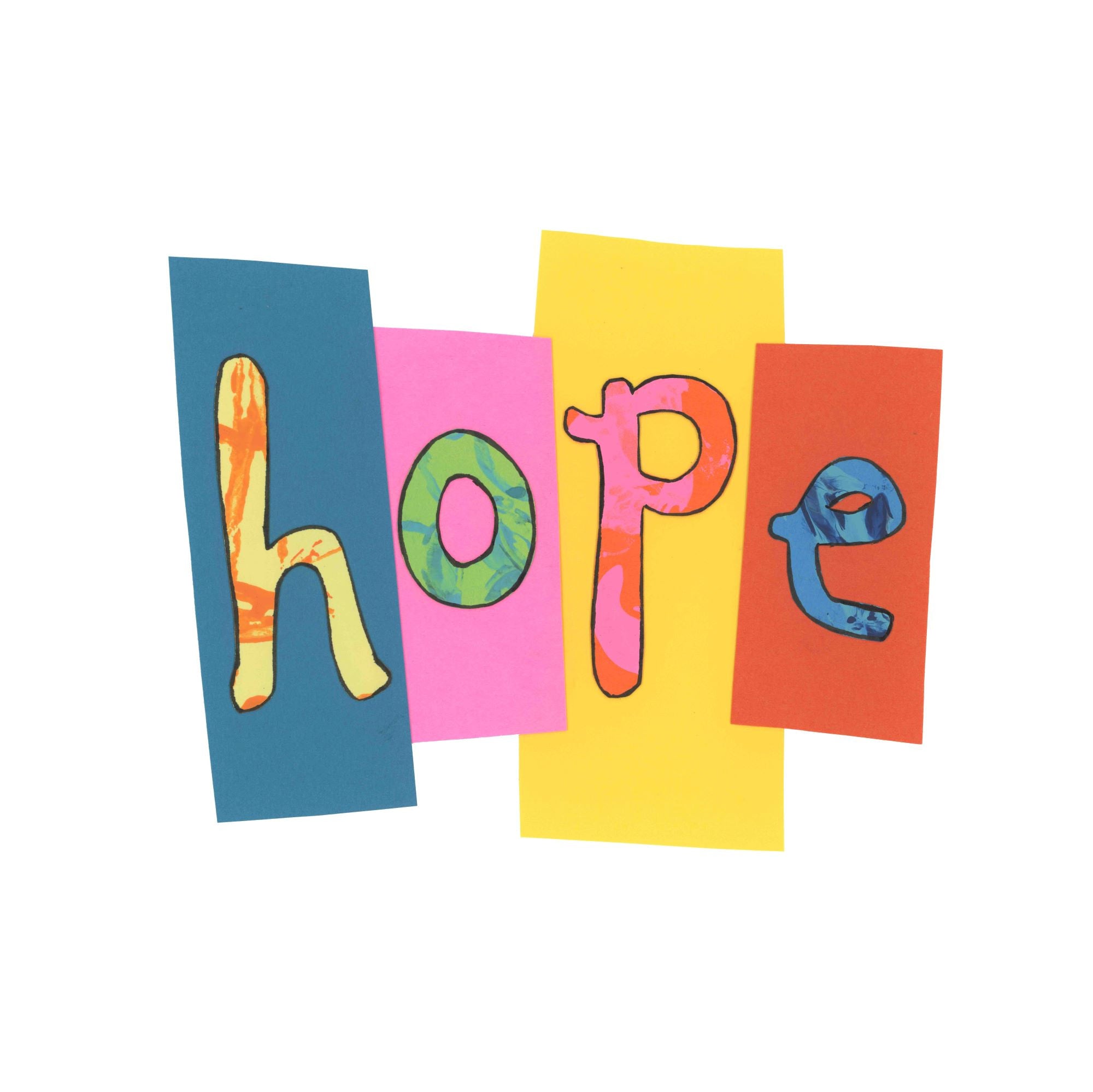 Hope 2 Hope 2 - Neon Hope (ORIGINAL) – Kim Dettmer Art