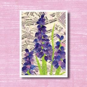 Lavender - greeting card