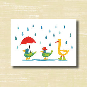 Duck Duck Goose - greeting card