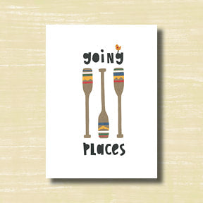 Going Places - greeting card