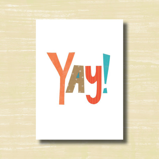 Yay! - greeting card
