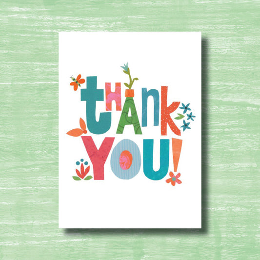 Thank You - greeting card