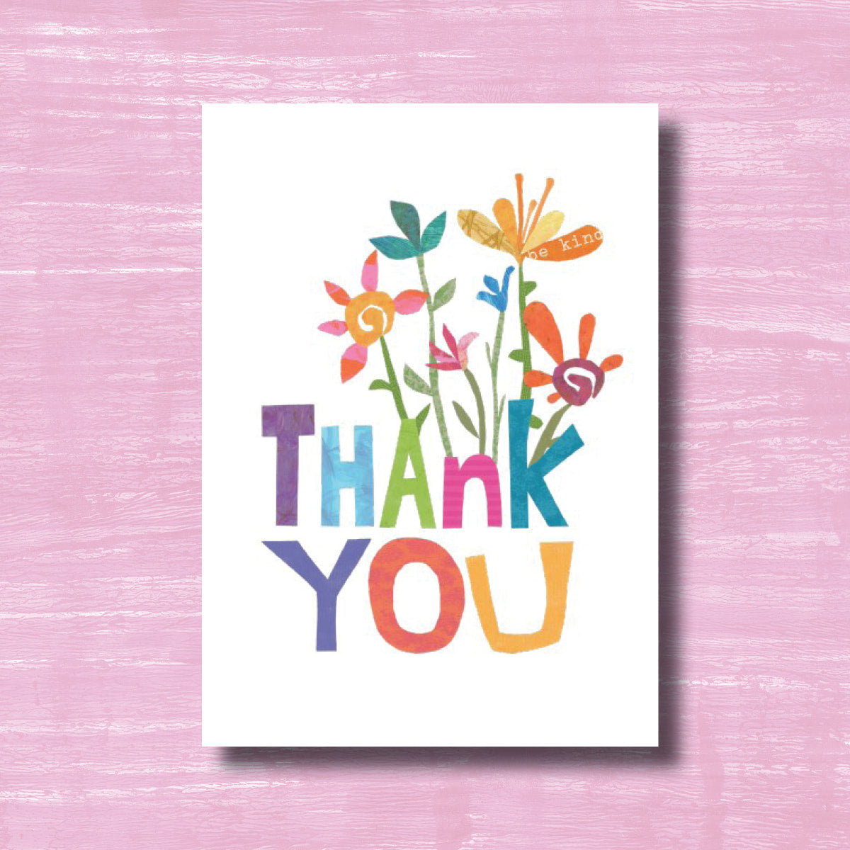 Thank You Bouquet - greeting card