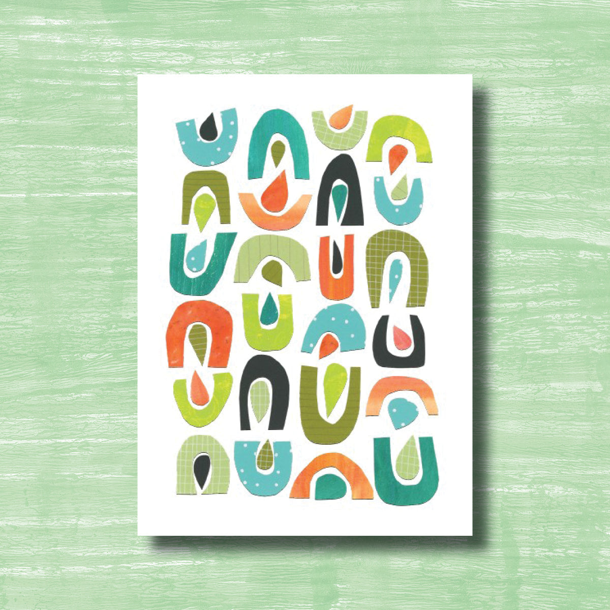 Same and Different - greeting card
