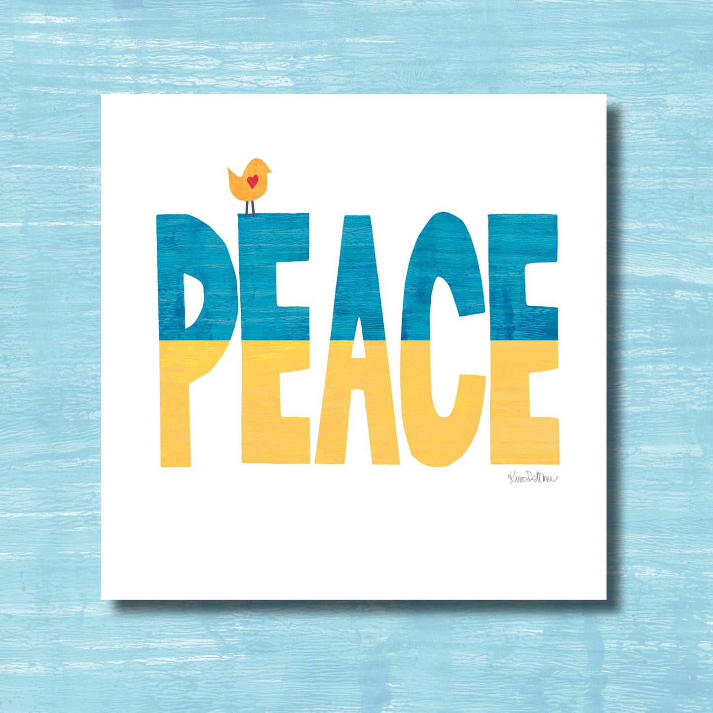 Peace for Ukraine - print
