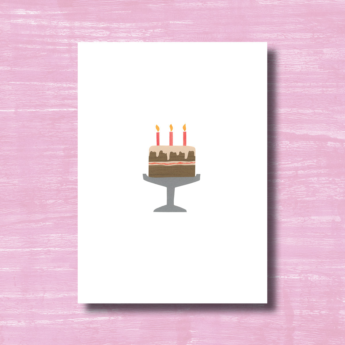 Birthday Cake - Birthday Card