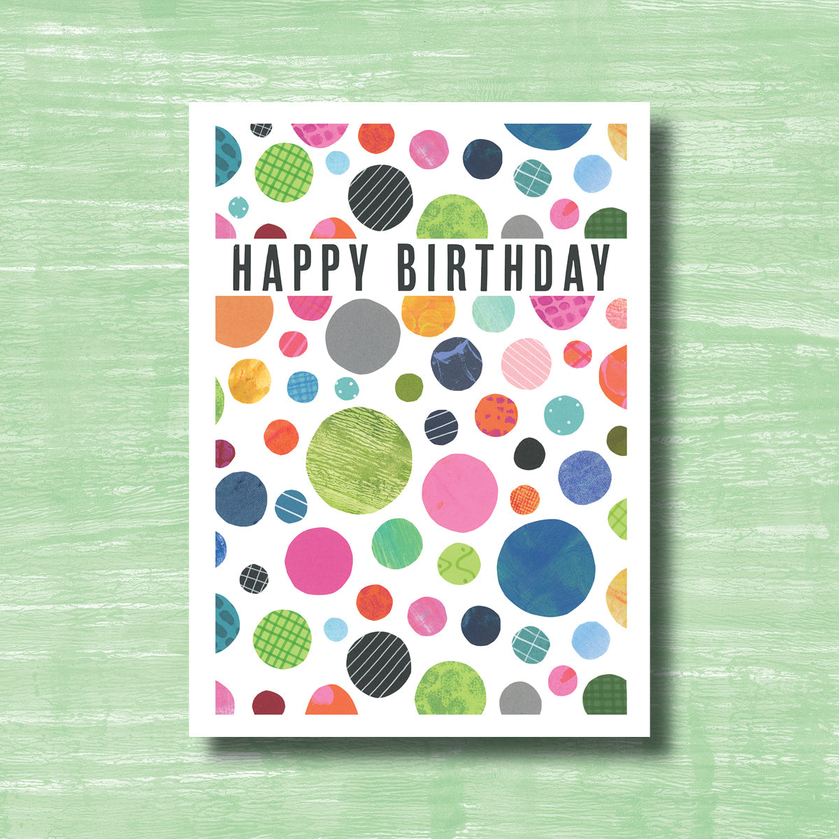 Birthday Polka Dot - Greeting Card