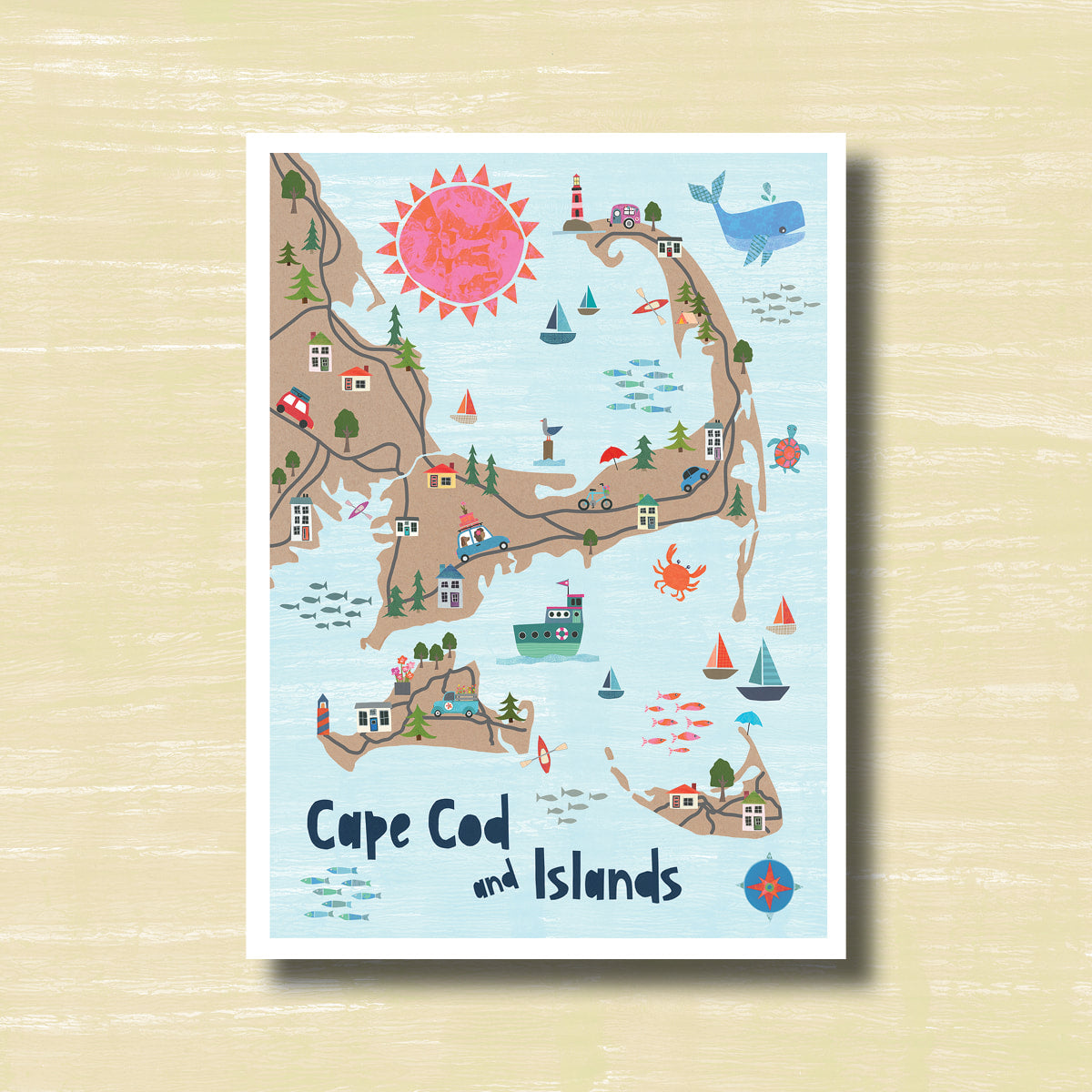 Cape Cod & Islands - Greeting Card