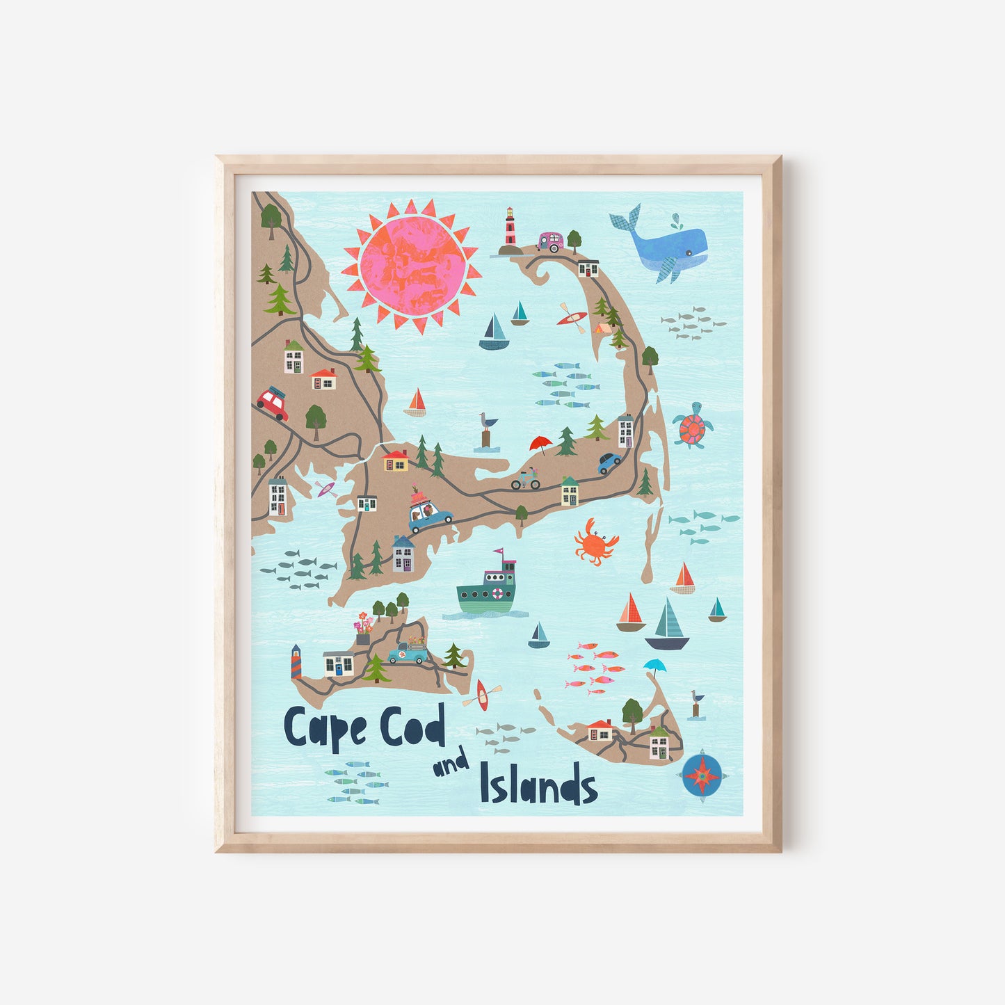 Cap Cod & Islands Fine Art Print