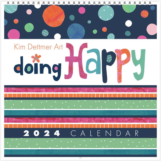 2024 Doing Happy Wall Calendar